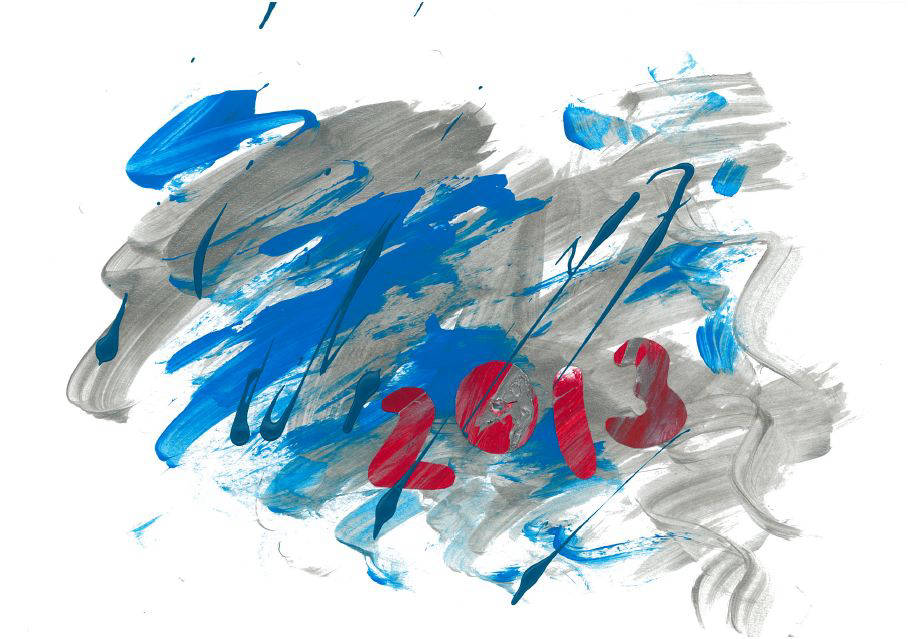 Acrylmalerei - Jahreskarte 2013